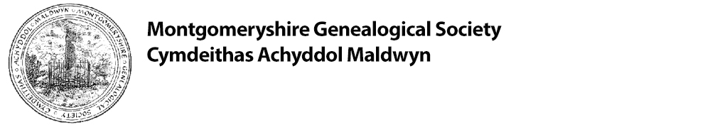 Montgomeryshire Genealogical Society - Cymdeithas Achyddol Maldwyn